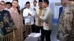 Momen Kedatangan Wapres Gibran di Open House Idulfitri Presiden Prabowo