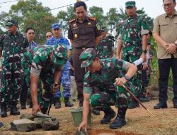 Mulai Pembangunan Jembatan Beton Tahap IV Secara Serentak; Pangdam II/Swj ingatkan Waktu dan Standar kualitas Jembatan