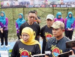 HUT Pasmar 2 Ke 25 Peduli Penanaman Mangrove di Pantai Kenjeran Surabaya