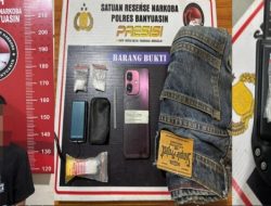 Perangi Narkoba, Satresnarkoba Polres Banyuasin Ringkus Dua Pengedar Sabu di Talang Kelapa