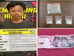 Satu Kabur Satu Tertangkap, Satresnarkoba Polres PALI Bekuk Pengedar Sabu di Depan Gerbang Sekolah Dasar Desa Raja Barat