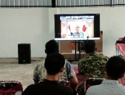 Percepat Pembangunan Desa, Kasdim Boyolali Ikuti Vidcon Strategis Bersama Wakil Panglima TNI