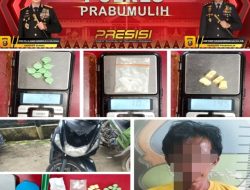 Sabu di Kantong Celana dan Dua Jenis Ekstasi di Box Motor, Pengedar Multi-Komoditas di Prabumulih Dibekuk