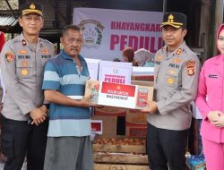 Respons Cepat Pascabencana, Polda Sumsel Perkuat Penanganan Materil dan Moril Korban Kebakaran Ogan Ilir