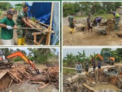 TNI dan Warga Bersatu, Jembatan Garuda Merah Putih Jadi Bukti Kemanunggalan
