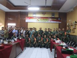 Eratkan Hubungan Satkowil dengan Pers, Pusterad Kunjungi Kodim Sleman