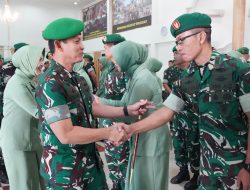 Pangkat Baru, Semangat Baru: Pangdam II/Swj Tantang Perwira Hadapi Kompleksitas Tugas Masa Depan