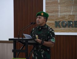 Laporan Korps 1 April 2026, Danrem 044/Gapo : Pangkat Bukan Sekadar Simbol, Tapi Tanggung Jawab
