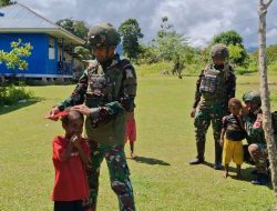 Komsos Humanis Satgas Yonif 521/DY, Pererat Kemanunggalan dengan Warga Kobakma