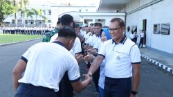 Komandan Kodaeral XIV Pimpin Apel Khusus Dalam Rangka Halal Bihalal Idul Fitri 1447 H