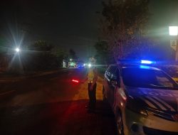 Sat Lantas Polres Batu Bara Gelar Patroli Blue Light di Jalinsum Indrapura
