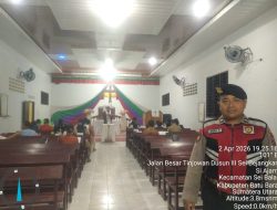 Sat Samapta Polres Batu Bara Amankan Pengamanan Ibadah Kamis Putih dan Paskah, 9 Gereja Diperiksa