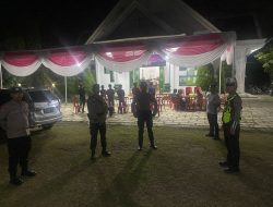 Kompi Siaga II Polres Mesuji Amankan Ibadah Paskah Wafat Isa Al-Masih di Dua Lokasi Gereja di Simpang Pematang