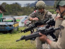 Pengamanan Satgas Damai Cartenz Hadirkan Rasa Aman Saat Ibadah Prapaskah di Sinak