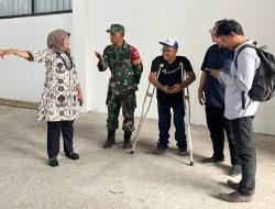 Babinsa Godean Dampingi Staf Khusus Kemenkop RI