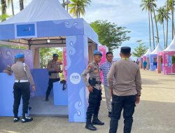 Wakapolres Raja Ampat Pimpin Apel Kesiapan Pengamanan Asian Volleyball Confederation Beach Tour 2026