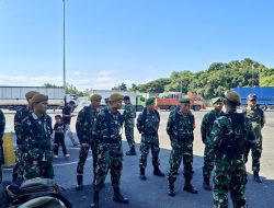 Apel Pagi di Lapangan LCM Bulusan, Strategi Senyap Prajurit Kodim 0825 Banyuwangi Siap Urai Simpul Kemacetan Ketapang