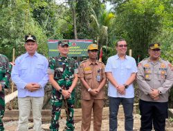 Asisten Teritorial Komandan Kodaeral XIV Hadiri Groundbreaking Pembangunan Jembatan Garuda