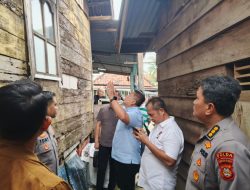 Karo SDM Polda Sumsel Tinjau Lokasi Bedah Rumah dalam Rangka Hari Bhayangkara ke-80