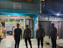 Polsek Medang Deras gelar patroli malam gabungan, antisipasi kejahatan dan gangguan kamtibmas