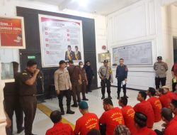 Sat Samapta Polres Batu Bara Awali dan Amanahkan 39 Tahanan Persidangan ke Pengadilan Negeri Kisaran