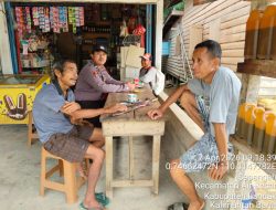 Duduk Bersama Warga Saat Patroli Siang, Ini Cara Humanis Polisi Jaga Kamtibmas di Air Besar