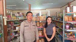 Personel Polsek Kuala Behe Patroli Sambang Rutin Sekaligus Beri Himbauan Kepada Warga