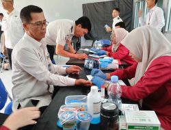 Hari Bakti Pemasyarakatan ke-62, Kantor Wilayah Dirjenpas Bengkulu Gelar Donor Darah