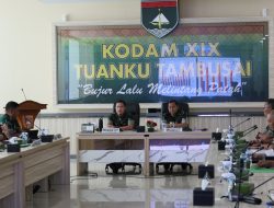 Pangdam XIX/TT Pimpin Rapat Darurat Penanganan Karhutla, Tekankan Respons Cepat dan Sinergi Terpadu