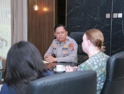 Kapolda NTB Terima Kunjungan Polisi Federal Australia, Bahas Pencegahan Eksploitasi Anak dan Perdagangan Orang