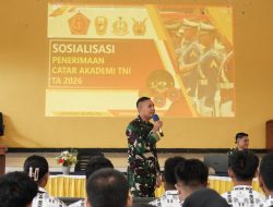 Kodam Kasuari Sapa Generasi Muda Papua Barat Lewat Sosialisasi Penerimaan Catar Akademi TNI TA 2026