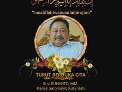 Media Barometer99.com Sampaikan Duka Mendalam atas Wafatnya Kades Sidomulyo Kota Batu