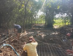 Rakit Besi Pondasi Jadi Penentu, Pembangunan Jembatan Garuda di Cerme Dikebut