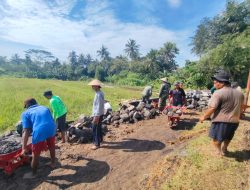 Satgas Pra TMMD Pelihara Semangat Gotong Royong