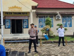 Wujudkan Kemitraan, Polsek Tanjung Raya Gelar Apel Sabuk dan Kentongan Kamtibmas Bersama Warga