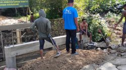 Kodim 1802/Sorong Percepat Penguatan Pondasi Jembatan Garuda Tahap IV