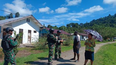 Di Ujung Negeri yang Sepi, TNI Hadir Menghangatkan Kehidupan