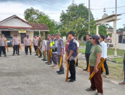 Perkuat Sinergitas, Polsek Way Serdang Gelar Apel Sabuk dan Kentongan Bersama Tokoh Masyarakat dan Tokoh Agama