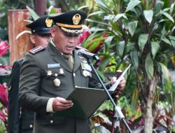 Danrem Untoro: Letkol Inf Subagya Telah Bekerja Keras dalam Mengemban Tugas Negara