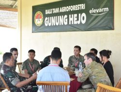 Agroforestry Gunung Anaga dan Gunung Hejo Jadi Laboratorium Media Week Pasis Seskoad