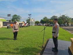 Perkuat Sinergi Keamanan, Polsek Simpang Pematang Gelar Apel Sabuk dan Kentongan Kamtibmas Bersama Seluruh Elemen Masyarakat