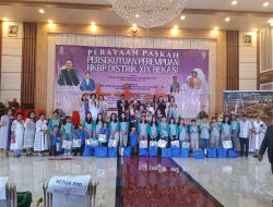 Perayaan Paskah perempuan Distrik XIX Bekasi Menyalurkan Sembako kepada Driver Ojol dan Anak Yatim Piatu