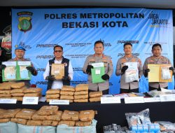 Polres Metro Bekasi Kota Ungkap 80 Kasus Narkoba hingga April 2026, Menyelamatkan lebih dari 62 ribu jiwa