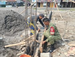 Babinsa Sleman Kawal Pembangunan KDKMP di wilayahnya
