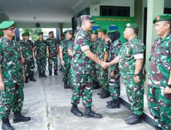 Pangdam I/BB Kunjungi satuan Jasdam I/BB dan Topdam I/BB, Pastikan Kesiapan operasional Satuan