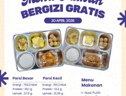 SPPG Malang Kalipare Putukrejo Salurkan Menu Makan Bergizi Gratis, 1.738 Penerima Manfaat Terlayani