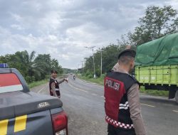 Cegah Kejahatan Jalanan, Sat Samapta Polres Mesuji Gelar Patroli Selter Sampai Perbatasan OKI SumSel