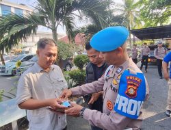 Polda Sumsel Perketat Disiplin Personel Guna Pastikan Pelayanan Publik Prima bagi Masyarakat
