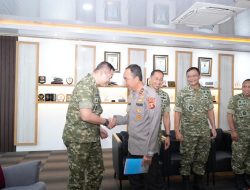 Perkuat Sinergi TNI-Polri, Kapolda Sumsel Terima Kunjungan Strategis Tim Sahli Panglima TNI