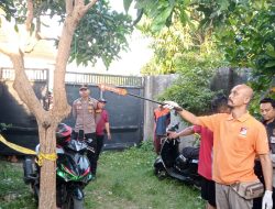 Polres Lobar Olah TKP Penemuan Jenazah di Banyumulek